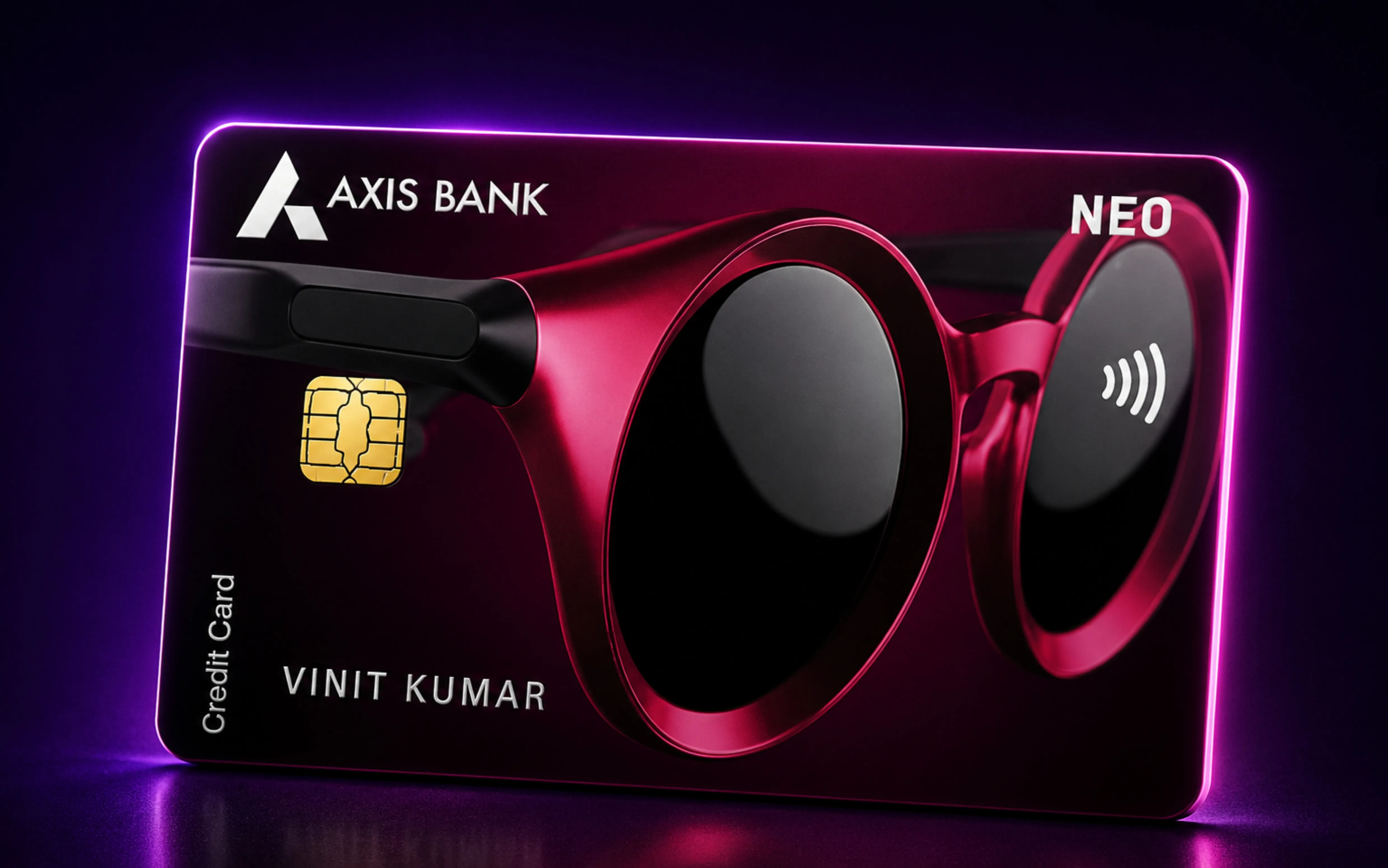 Axis Neo Credit Card card design