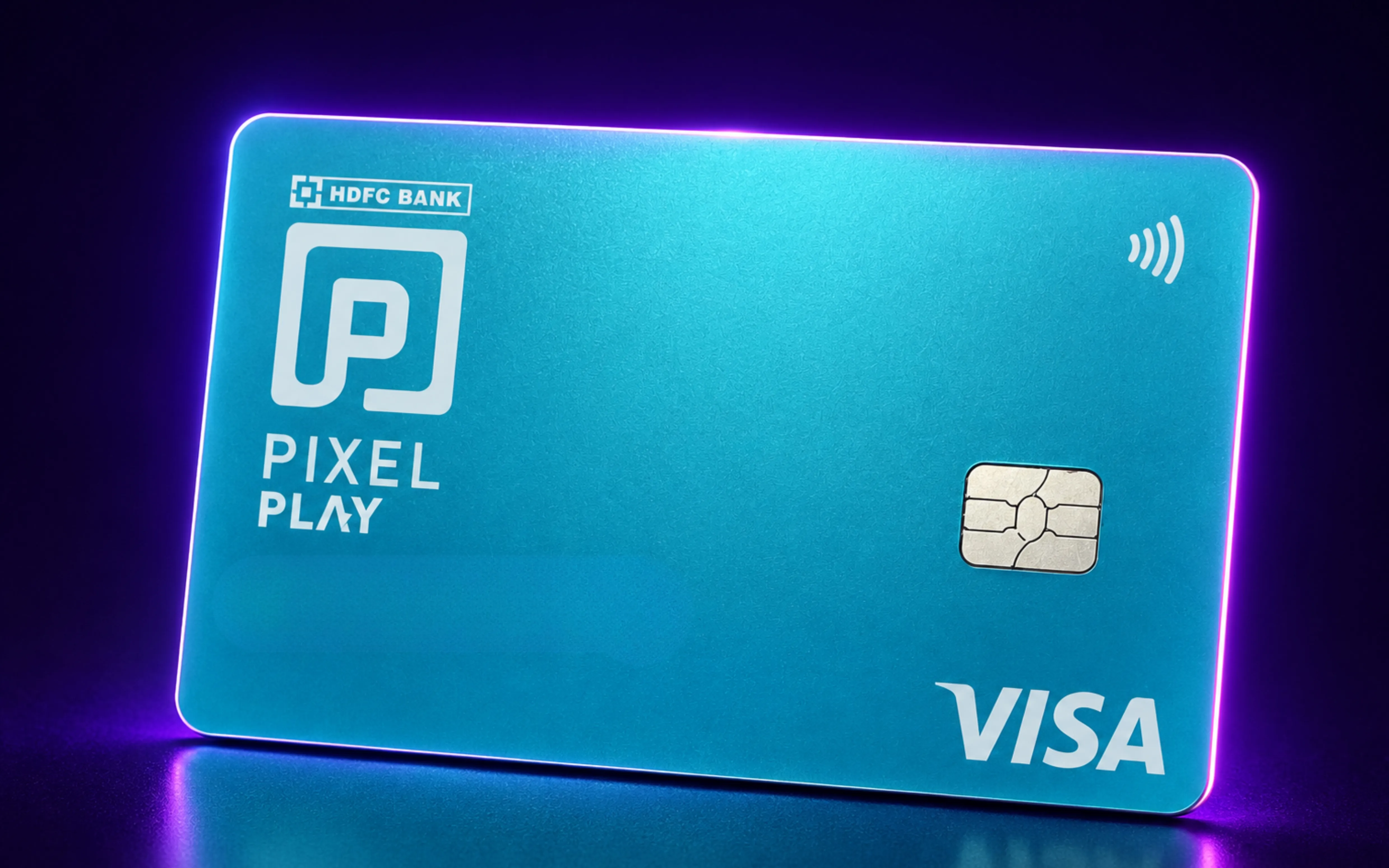 HDFC PIXEL Play Credit Card card design