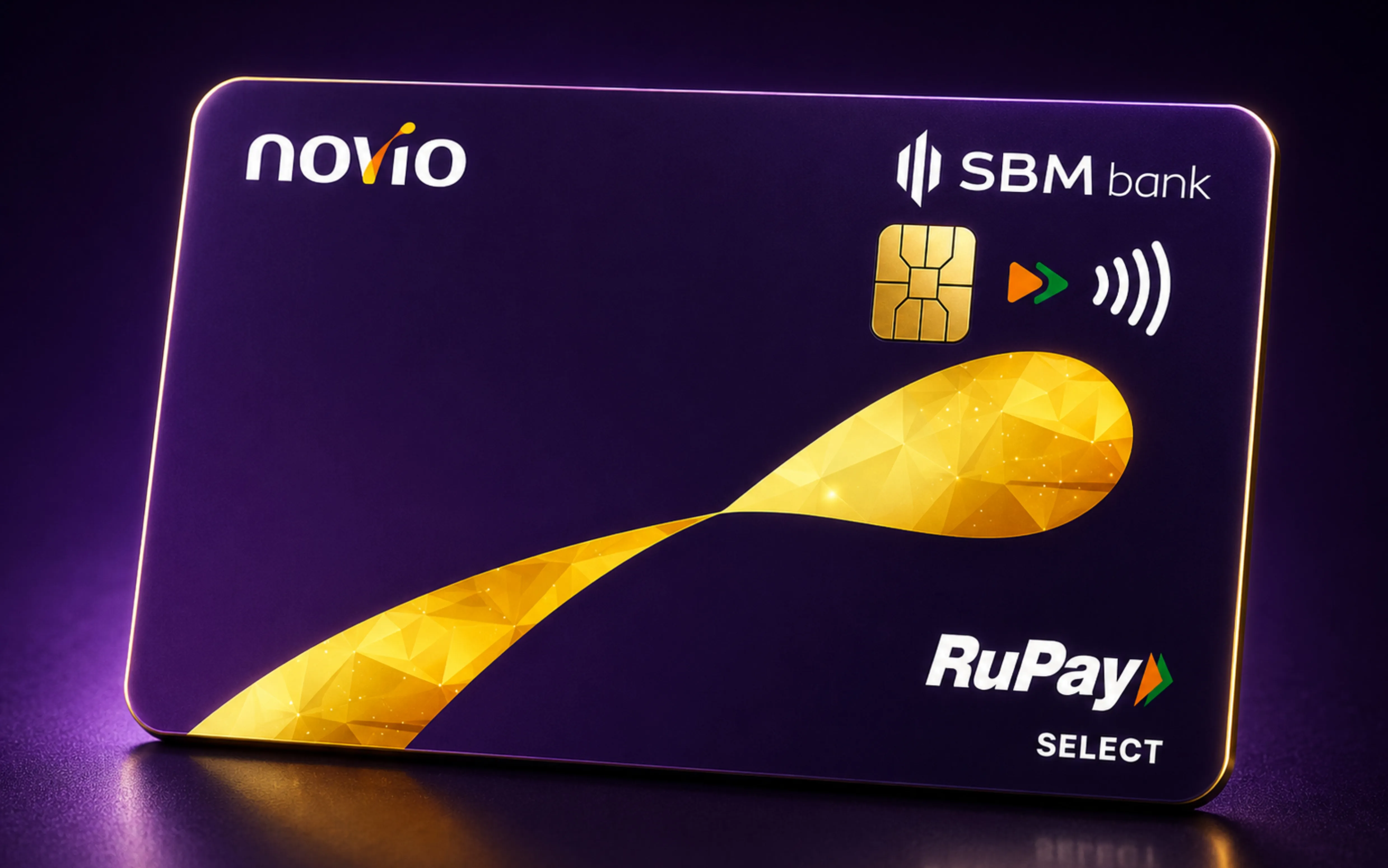 Novio FD Card (Improve CIBIL Score) card design