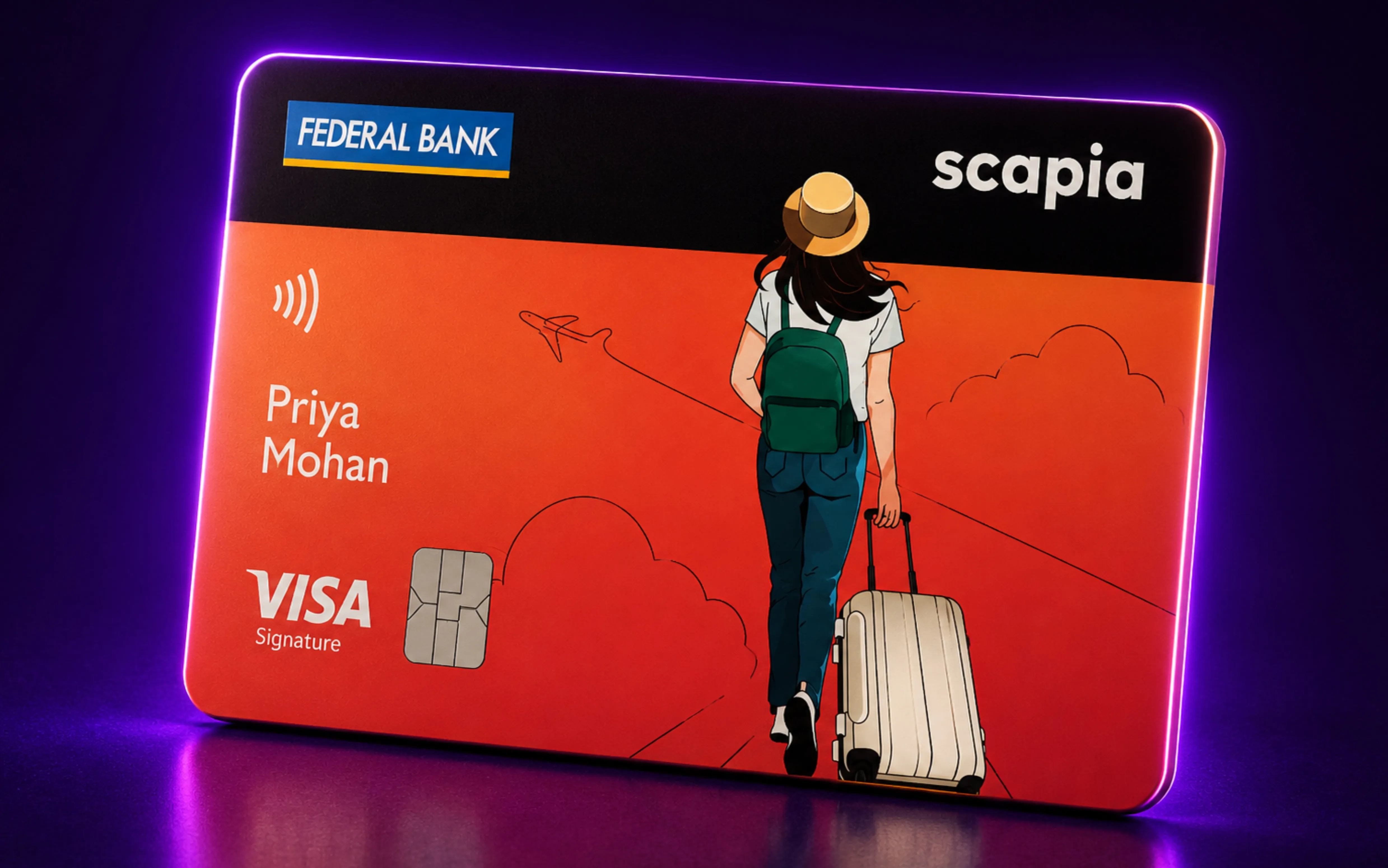 Scapia Credit Card card design